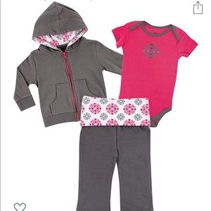 6-9 month yoga sprout outfit